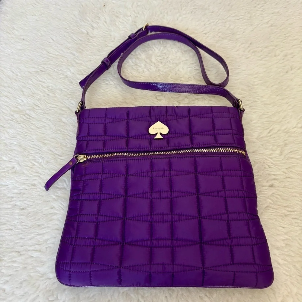 Kate Spade Vibrant Purple Crossbody Bag